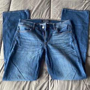 NWOT Express Barely Boot Mid Rise Jean